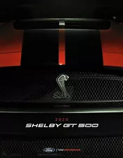 2020 Ford Mustang Shelby GT 500 Performance Sales Brochure - New