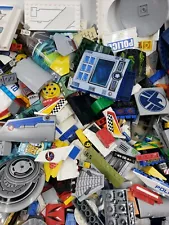 Lego Parts Brick Building Pieces Mixed Printed Parts with Stickers