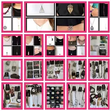 PAPARAZZI JEWELRY LOT NEW EARRINGS BRACELETS NECKLACES INCLUDES 2 ZI. 131 PCS