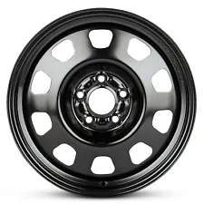 New Wheel For 2008-2014 Dodge Avenger 17 Inch Black Steel Rim