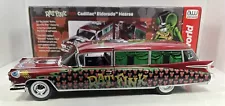 AutoWorld 1/18 Scale 1959 CADILLAC ELDORADO HEARSE”RAT FINK VERSION”