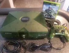 Original Xbox Green Halo Special Edition Console 100% FULLY RESTORED! TESTED!