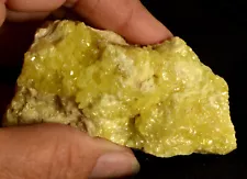 #5434 Sulfur Crystals on Matrix - from Mexico or Nevada - 84.4 grams