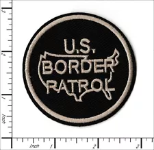 28 Pcs Embroidered Iron on patches US Border Patrol 67x67mm AP038bP