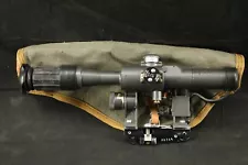 Russian NPZ PSO-1 4x24 Illuminated Rifle Scope, Mount & Case