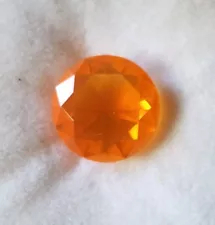 3.10 CARAT AAA DIAMOND CUT 11.03 MM ROUND NATURAL MEXICAN FIRE OPAL