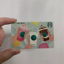 Starbucks 2022 China Summer Frappuccino Paper Used Card