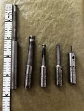 VINTAGE Lot Of 5 BOKUM Boring Bars