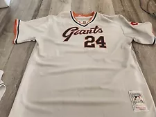 New ListingWillie Mays 1951 San Francisco Giants Cooperstown Ivory Jersey Men’s Size Sz52lg