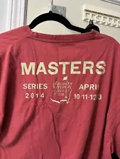 2014 Masters T Shirt * XL * NO STAINS * MINT CONDITION * FREE SHIPPING *