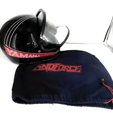 VINTAGE Vmax 1983 YAMAHA SNOWMOBILE HELMET L, XL, XXL snowmobile w/ bag “Tony”