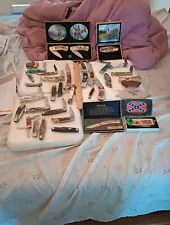 Pocket Knives lot of 35 Priced, Listed For Quick Sale Can Provide More Pictures