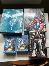 Gundam Figures Models Huge Lot Parts Pieces Stickers Lot #3 For Sale As Parts