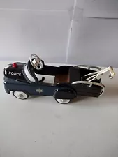 Police Car Pedal Car 5" Long Metal Toy by National Gift - used