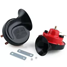 105DB Loud Dual-tone Snail Car Electric Air Horn 12V Waterproof For Truck Auto