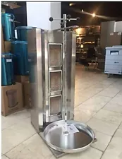 COMMERCIAL 3B GAS Vertical Broiler Gyro Shawarma Griddle Doner Kebab BBQ Machine