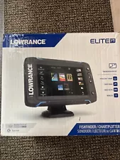 LOWRANCE ELITE 7 TI CHARTPLOTTER BOAT SONAR FISHFINDER RADAR HEAD UNIT DISPLAY