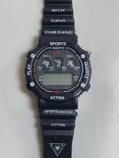 Vintage World Time Sports Watch