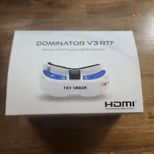 Fatshark Dominator HD3 FPV RC Airplane Goggles Used Good Condition