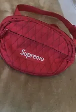 Supreme Red Waist Bag Fanny Pack Pre-owned