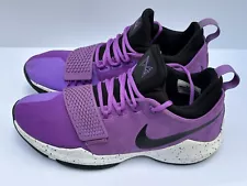 NIKE PG 1 Bright Violet Paul George Men's Size 10 Basketball Shoes 878627-500