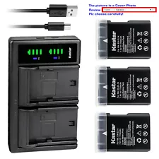 Kastar Battery LTD2 Charger for Nikon D5500 D5600 D3400 D3500 P7100 P7700 P7800