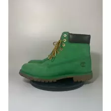 Timberland 50th Anniversary Edition Premium 6inch Waterproof Boots Size 12 Green