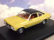 GREAT OXFORD DIECAST 1/43 1971-75 VAUXHALL FIRENZA SPORT SL SUNSPOT YELLOW VF004