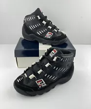 RARE! New/Old Stock 1996 Fila B's Powell XT Mid OG Leather Sneakers 4 US vintage