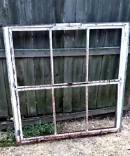 VINTAGE METAL INDUSTRIAL MULTI-PANE WINDOWS [12 available]