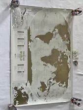 1Dea.me Scratch Off World Map 34.6" x 23.6" Large Places I've Been Please Read!