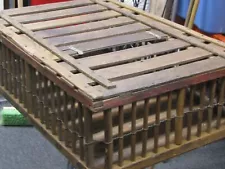 VINTAGE WOOD LIVE CHICKEN CRATE