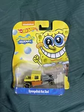 2013 Hot Wheels SpongeBob Squarepants SPONGEBOB HOT ROD Crease At The Top