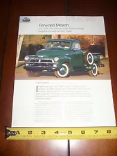 1954 CHEVROLET PICK UP TRUCK ORIGINAL 2010 ARTICLE