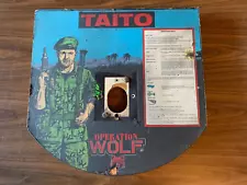 Operation Wolf Arcade Control Panel. Taito. Used.