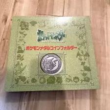 Pokemon Metal Coin 151 types Complete set coin folder Not for Sale Japan Limited