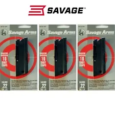 THREE SAVAGE Stevens Lakefield 62 64 954 22LR 10 Round Magazines 30005 FAST SHIP