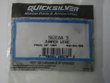 Mercury Marine Mariner Quicksilver 56316A3 Stator jumper Wire OEM outboard