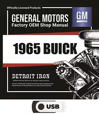 1965 Buick Shop Manuals, Sales Data & Parts Book on USB (For: 1965 Buick Wildcat)