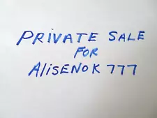 New ListingPRIVATE SALE FOR ALISENOK777