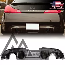 AM7 Design Carbon Diffuser For 2008 2009 2010 2011 2012 2013 Infiniti G37 Coupe