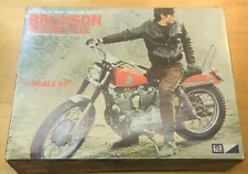 Vintage MPC "Then Came Bronson" Harley Sportster Motorcycle 1/8 Model Kit #413