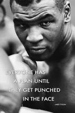 MIKE TYSON POSTER PUNCHED IN THE FACE NEW 24X36 FREE SHIPPING