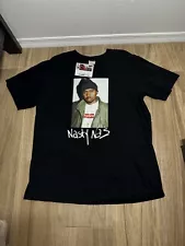 Supreme Nasty Nas Tee FW17 Black size Large 100% Authentic Great Condition