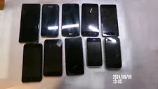 Cell Phone Lot of 10 Mix Brand Cellphones For Parts