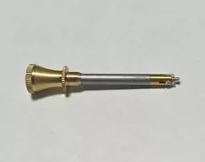 Ronson Inverted Cone Touch Tip Lighter Wand - Brass Striker