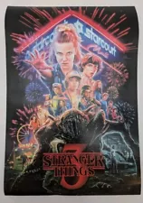 Stranger Things Season 3 Poster 11" x 17" VGC