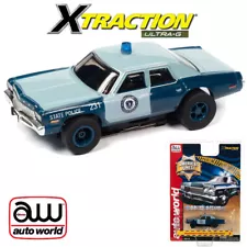 NEW Auto World Xtraction 74 Monaco Mass State Police HO Slot Car FREE US SHIP