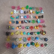 Pokemon mini figures, miniature figures, large quantity, bulk sale, clear, Japan