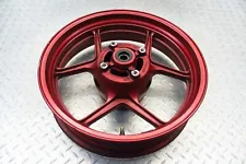 2008 06-08 Kawasaki Ninja 650R EX650R Rear Wheel Rim Straight Video 17x4.5 (For: 2008 Ninja 650R)